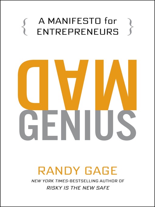 Title details for Mad Genius by Randy Gage - Available